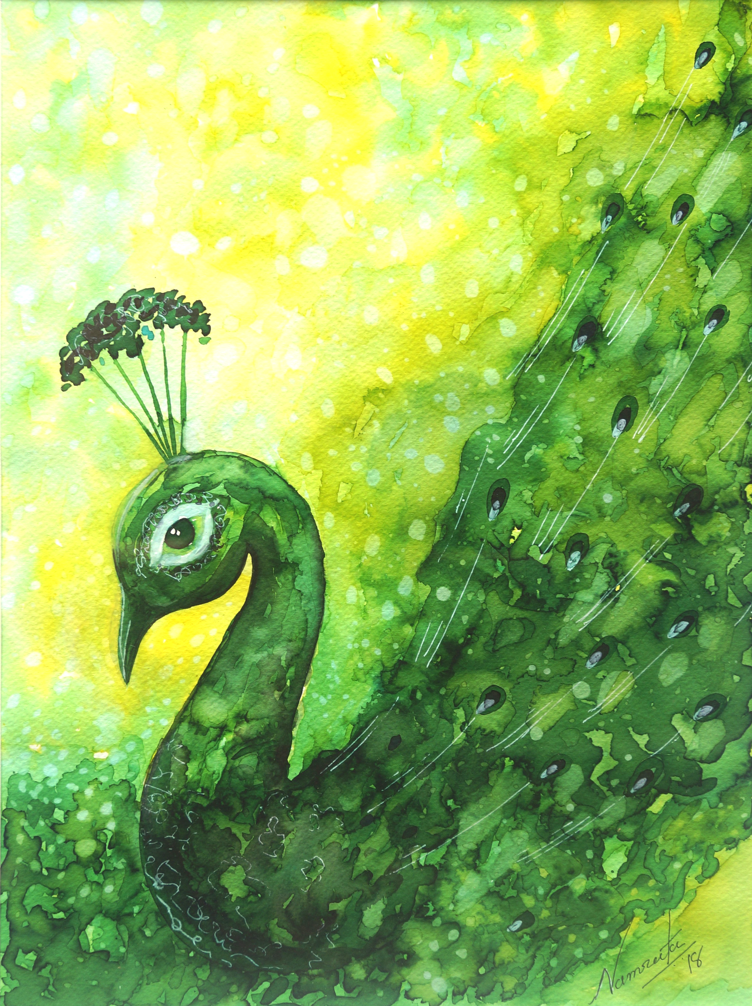 The Emerald Peacock