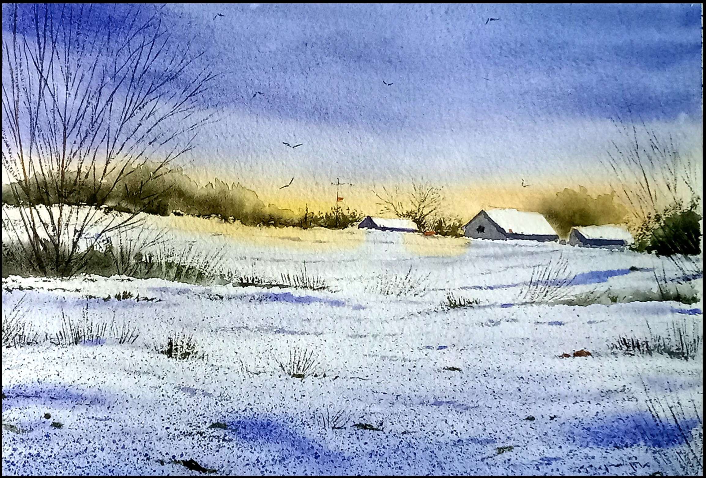 The Morning after Snowfall